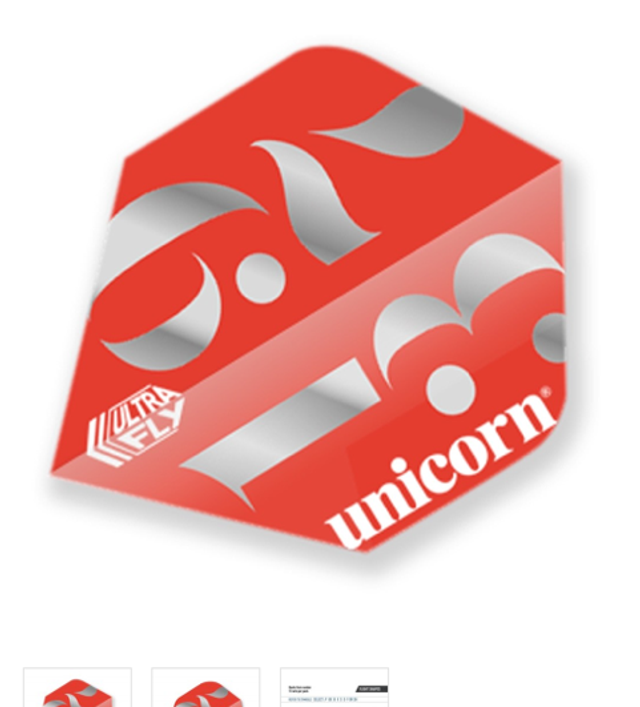 Unicorn CLASSIC FLIGHTS - ORIGINS RED 054722688909