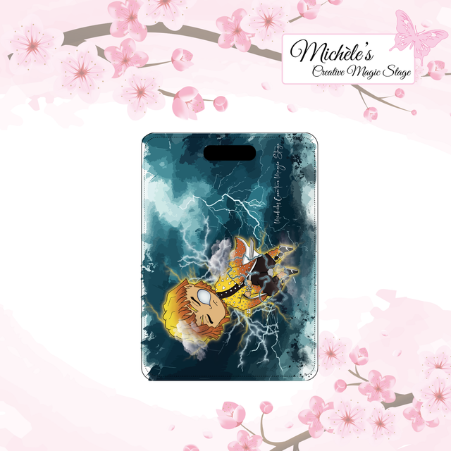 Demon Slayer Address Card zenitsu