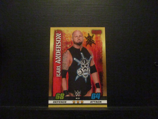 Karl Anderson - Raw Slam Attax 10th Edition Original Trading Card 111