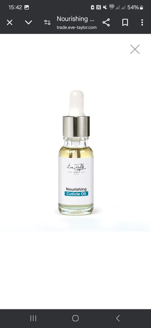 Eve Taylor cuticle oil