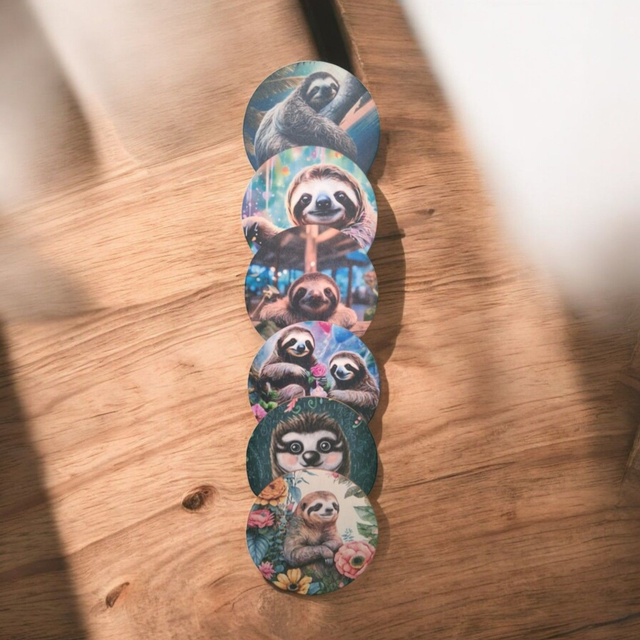 Untersetzer Faultier