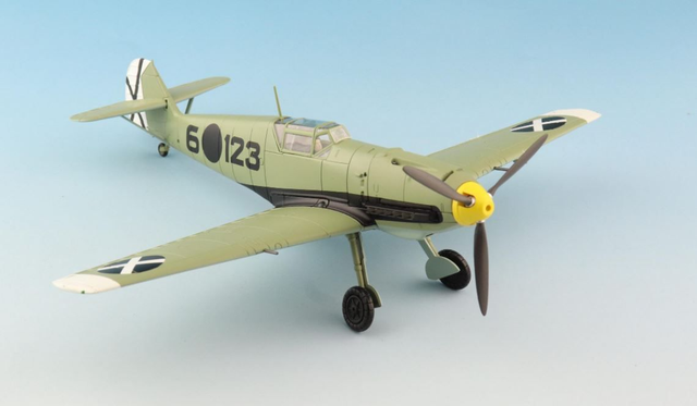 Messerschmitt Bf-109E-3 Spanischer Bürgerkrieg, Oblt Hans Schmolter-Haldy 1939 1/48