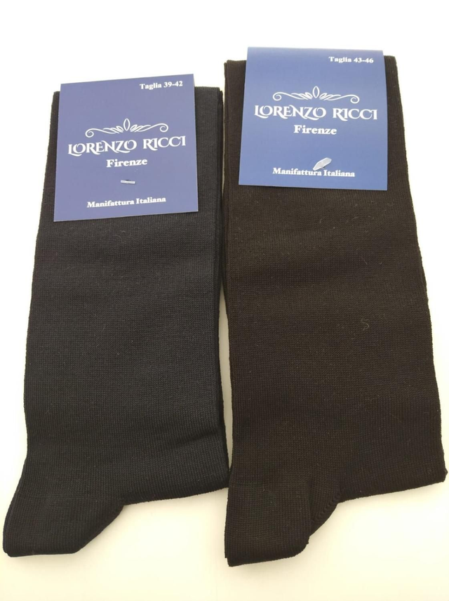 Lorenzo Ricci Firenze Calzino lungo in filo di scozia