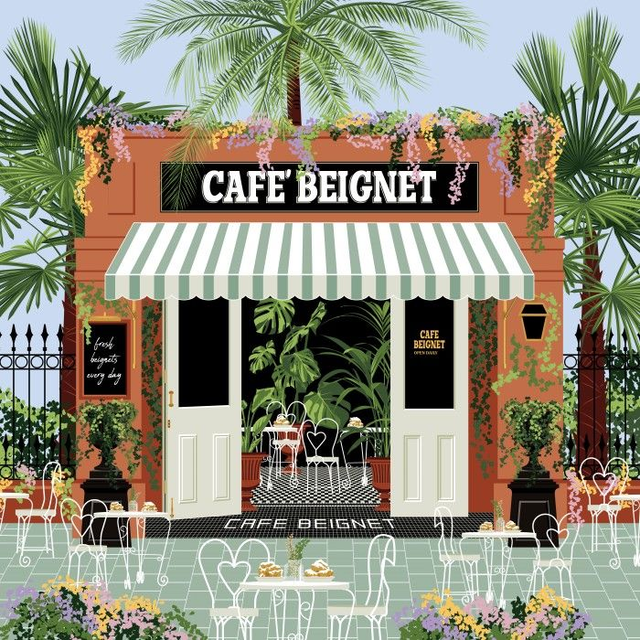 Pieces &amp; Peace Coffee Beignet