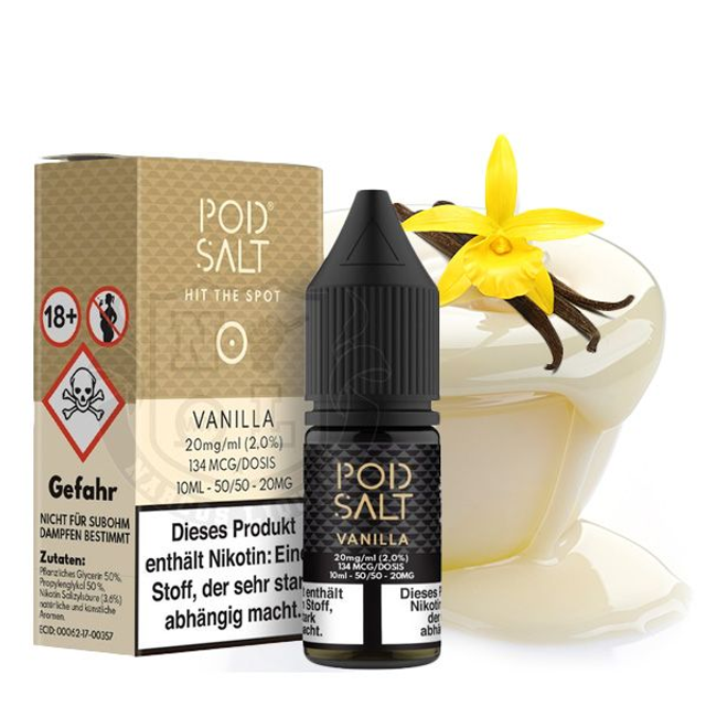 POD SALT CORE Vanilla Nikotinsalz Liquid 10 ml