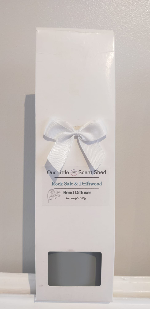 REED DIFFUSER ROCK SALT AND DRIFTWOOD