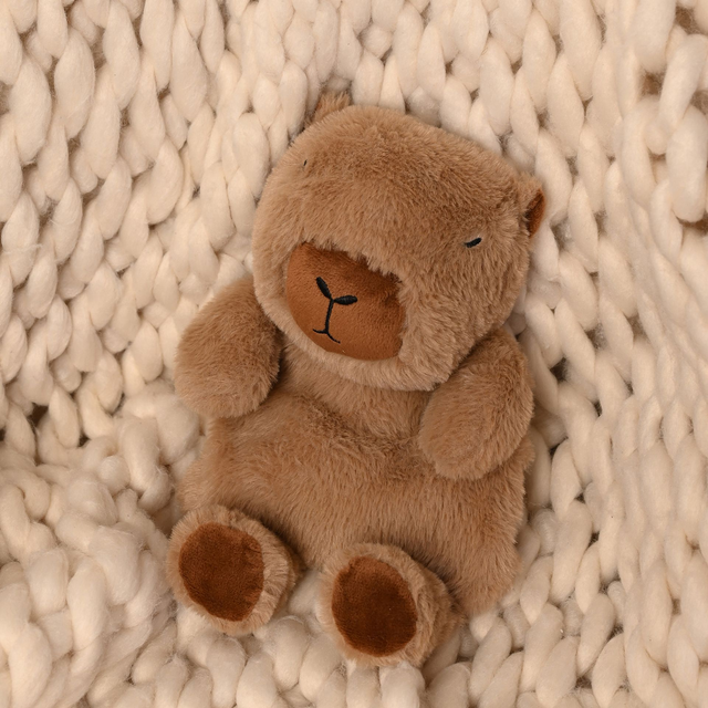 Capybara Cuddly Wheat Bag with Lavender – Microwaveable Heat Pack | The Feel Good Club