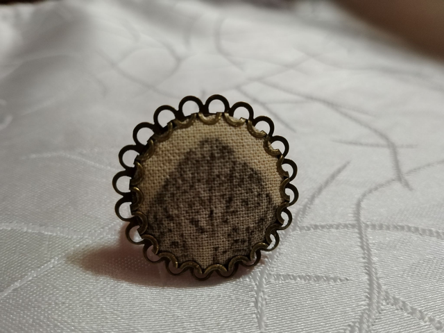 Ecoprint gyűrű (pamut)