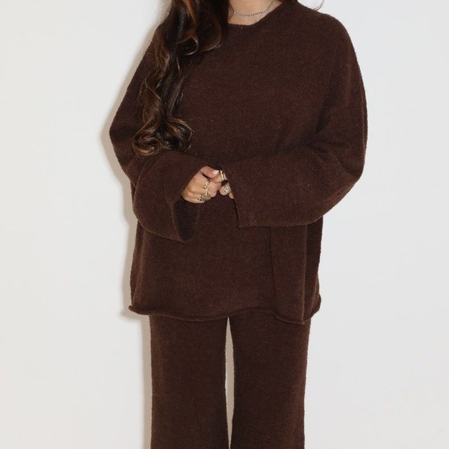 Reinders Winnie Wool Pants Flair Chestnut 