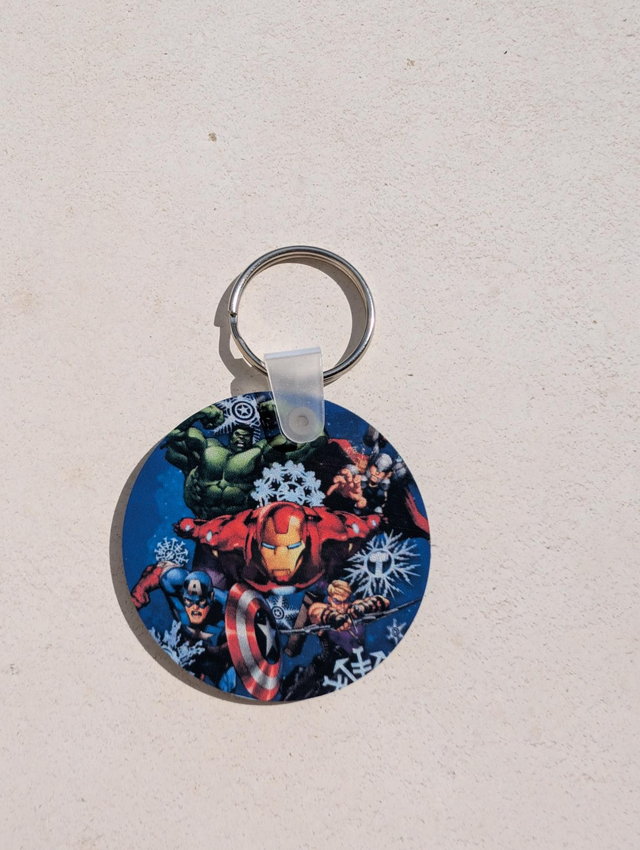Portes clés sublimation Avengers 