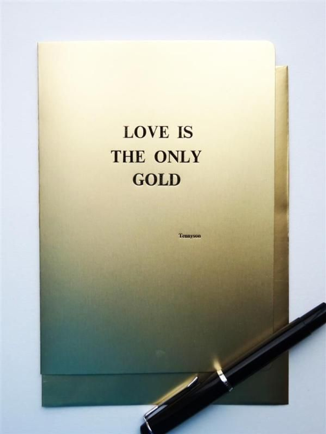 'Love is...' greeting card