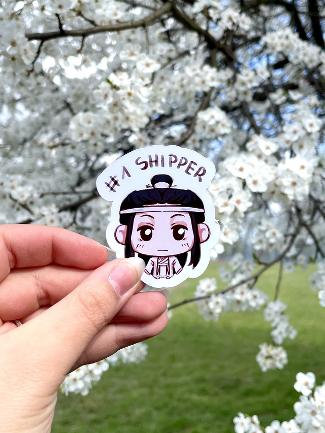 Lan Xichen Funny Text MDZS Sticker 