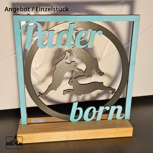 Paderborn Fenster mit Drei Hasen Fenster