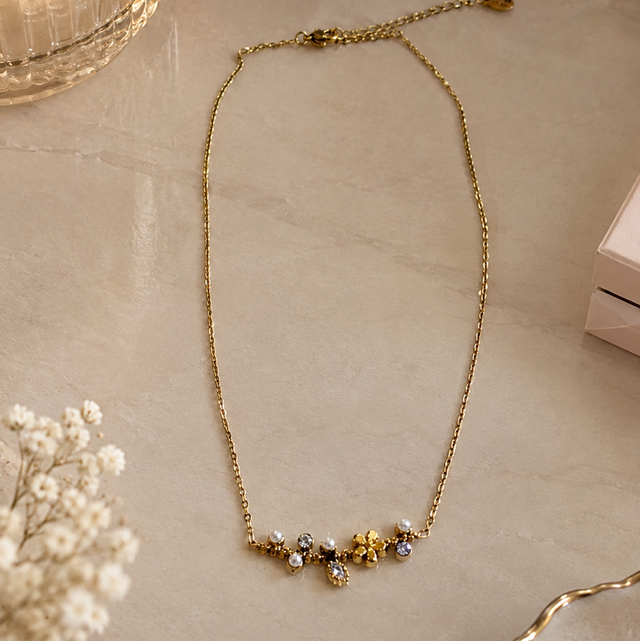 Collana Fioré Gold