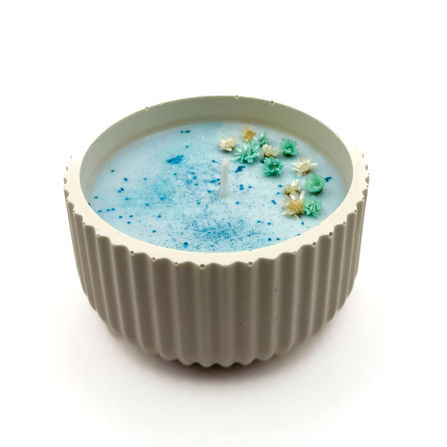 Bougie artisanale parfumée - « Elsa »