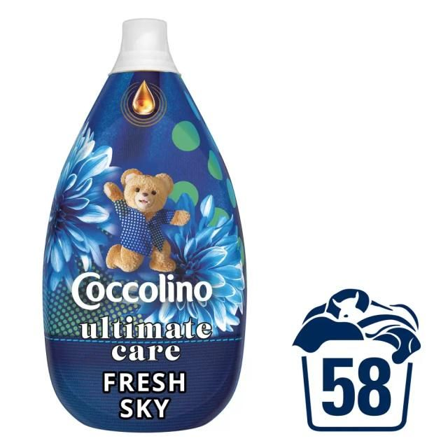 Coccolino Ultimate Care Fresh Sky Öblítő 870 Ml