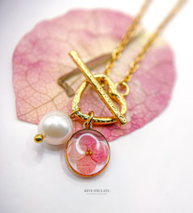 Bracelet - Fleur de bougainvillier