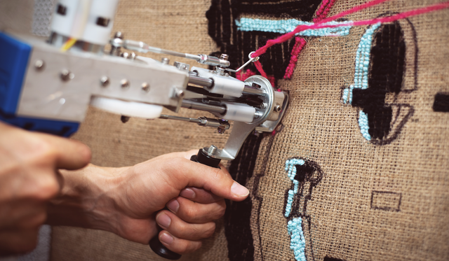 Teppich Tufting Workshop 