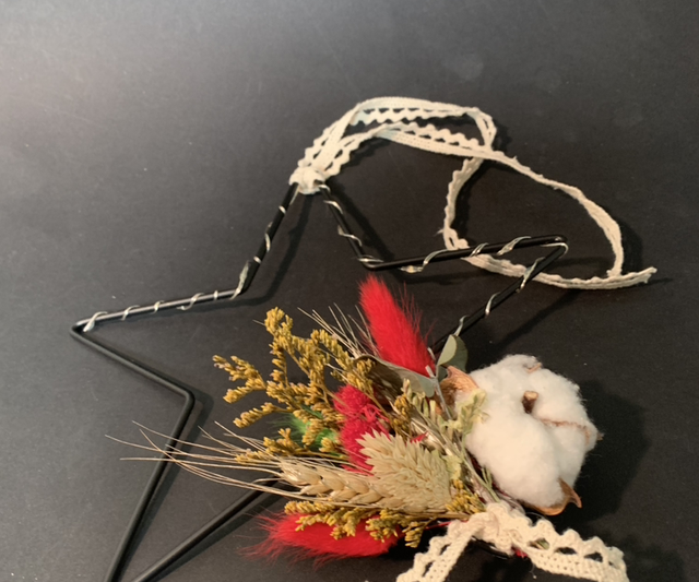 Étoile de noël lumineuse 