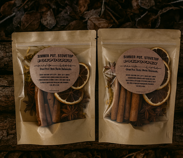 Large simmer pot, stove pot potpourri 