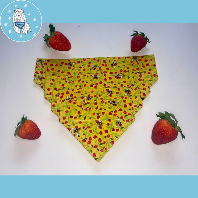 Berries and Bees Handmade Dog Accessories 