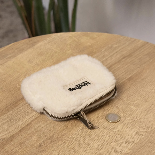 Porte-monnaie teddy arctique - Hindbag