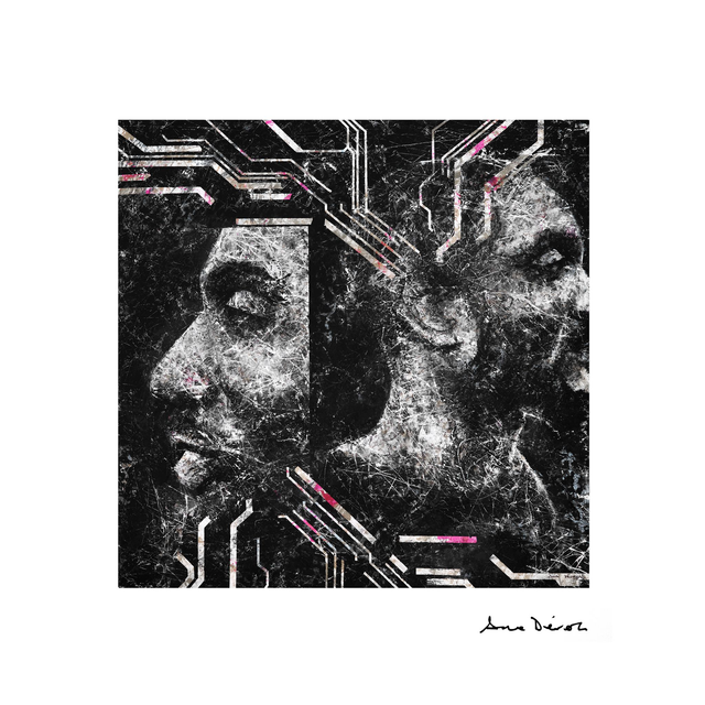 Lámina 20 x 20 cm Enmarcada