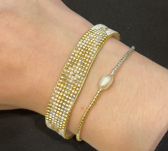 Bracelet Hype - Blanc