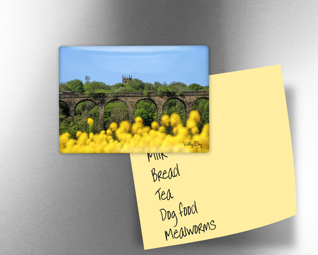 "Penistone Viaduct" Fridge Magnet 