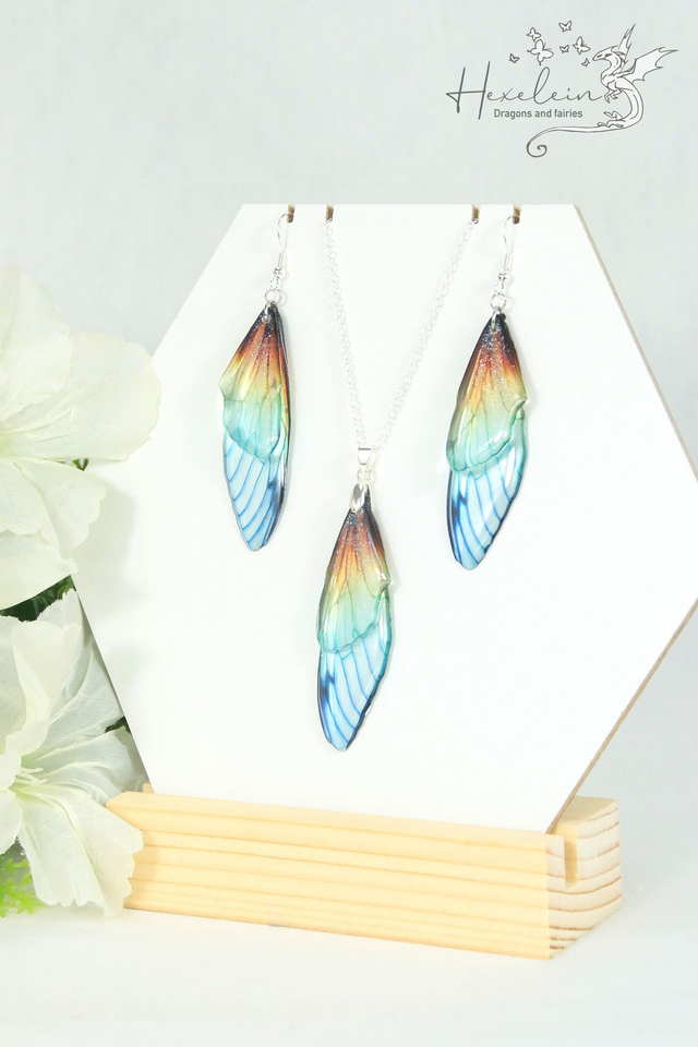 Sunset Fairy Wings Set