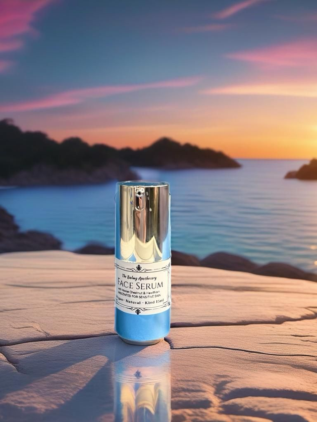 Luxury Face Serum (30ml) - Horse Chestnut &amp; Hawthorn - Unscented
