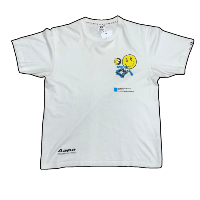 Bape Skater Smiley Tee - XL