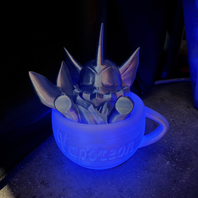 Fanart pla effetto multicolor o glitter