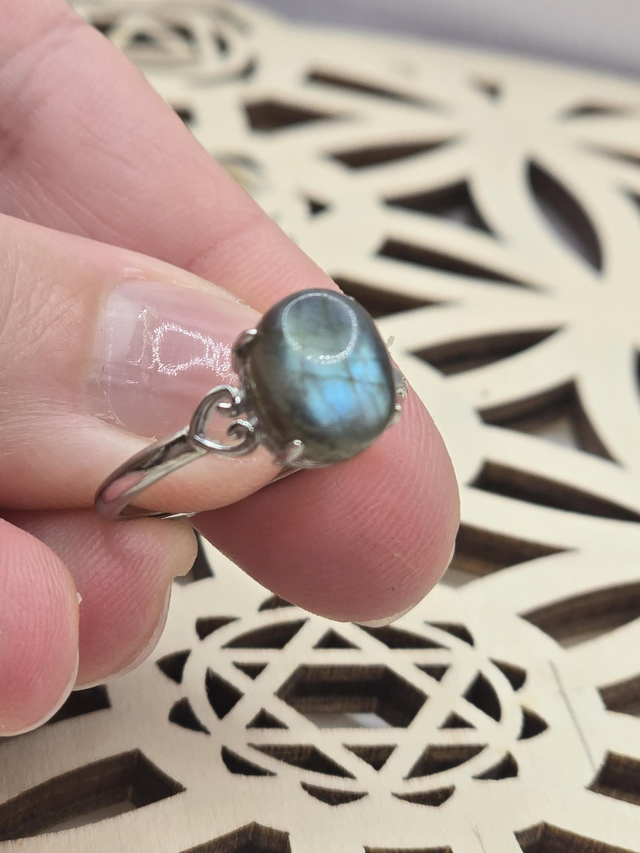 Bague réglable Labradorite