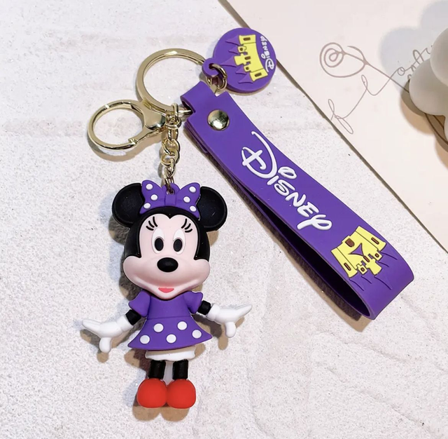 0314 - Disney - Mickey Mouse - Minnie Mouse  - paars