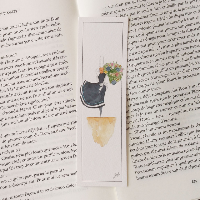 Marque-page - Bigoudène - Le Bouquet