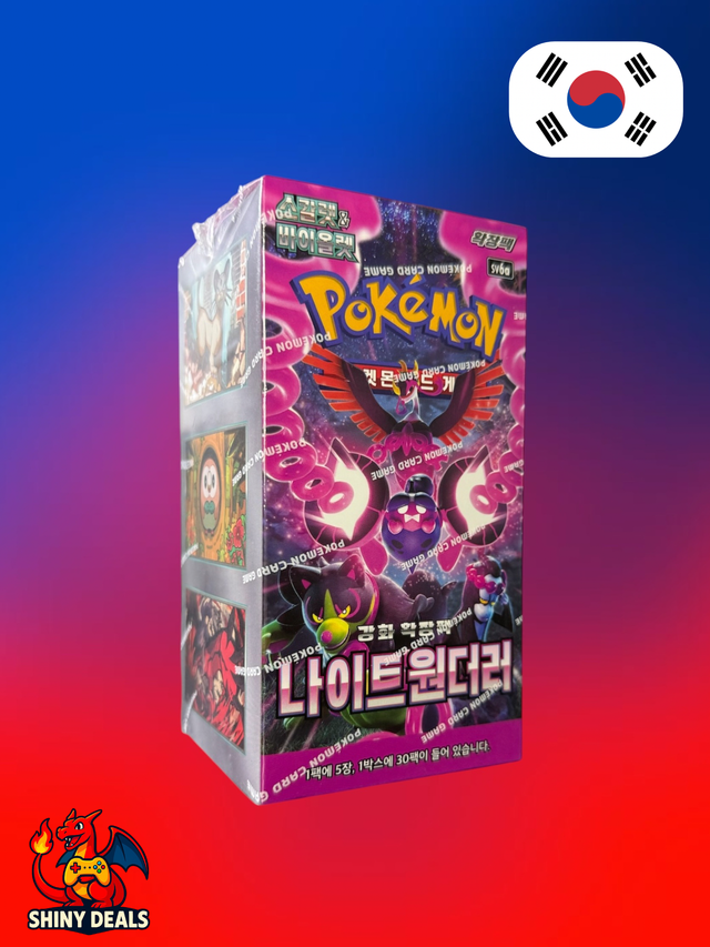 Display Pokémon Night Wanderer (Sv6a) - Coréen