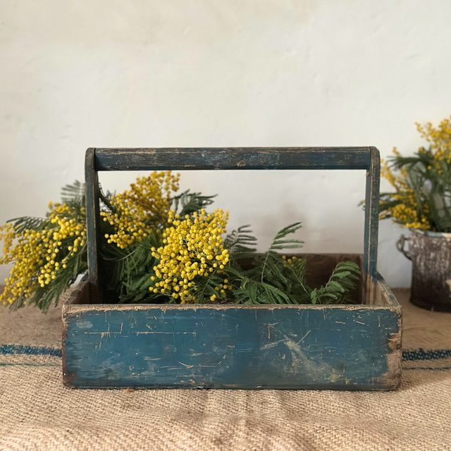 la caisse d'atelier en bois