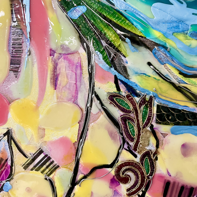 Androïd in Love - 50x50cm - 2024