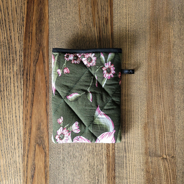Pochette pour livre Fleurs