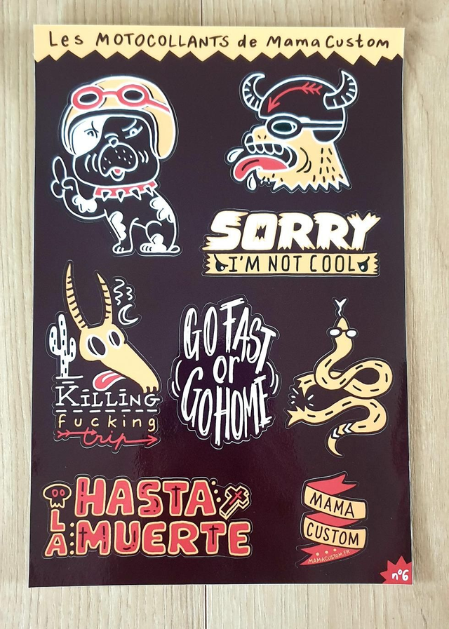 Stickers - GO FAST OR GO HOME
