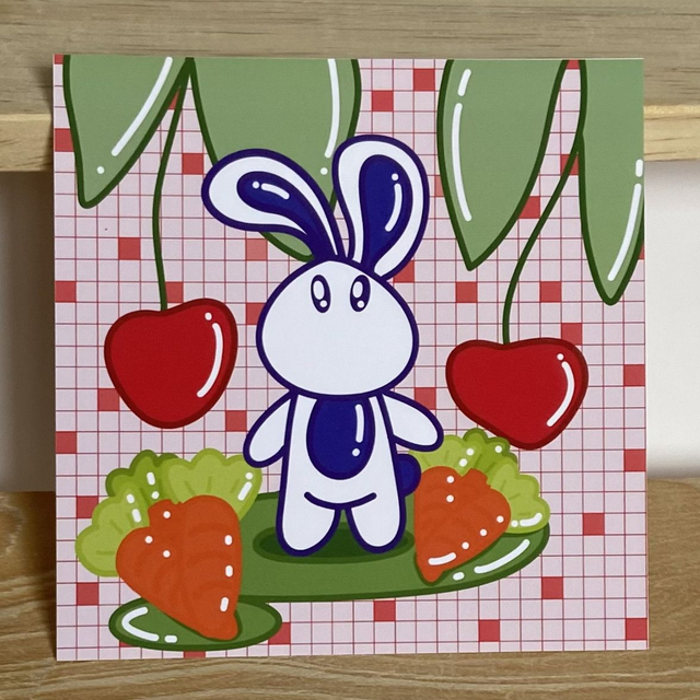 lapin cerise