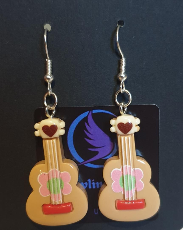 Guitar Earrings 