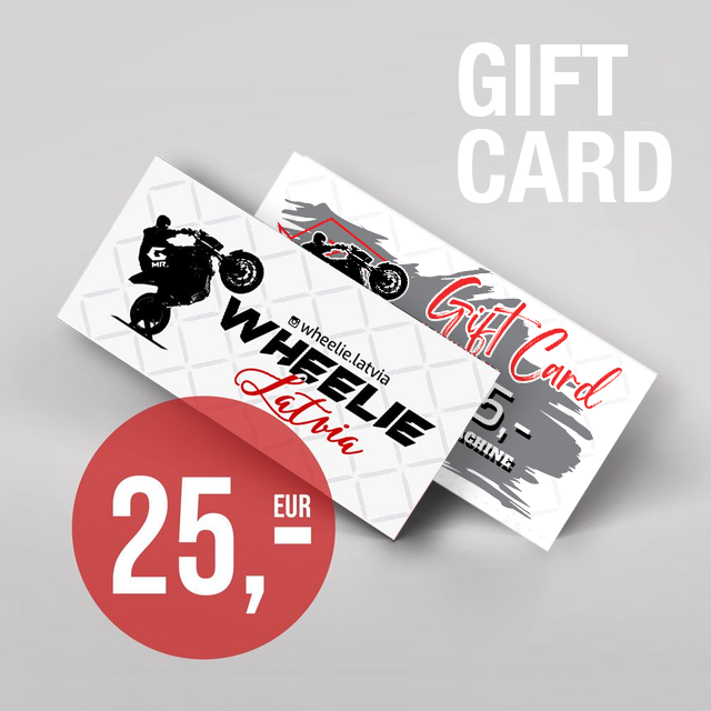 Wheelie Machine GIFT CARD 25,- EUR (1)