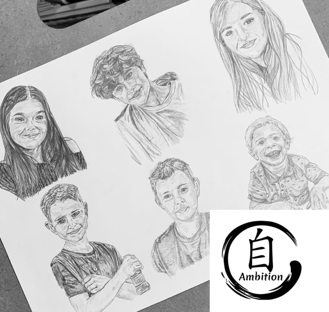 Family Portrait - Grandchildren