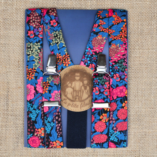 Bretelles kid’s - Ciara - Petrol