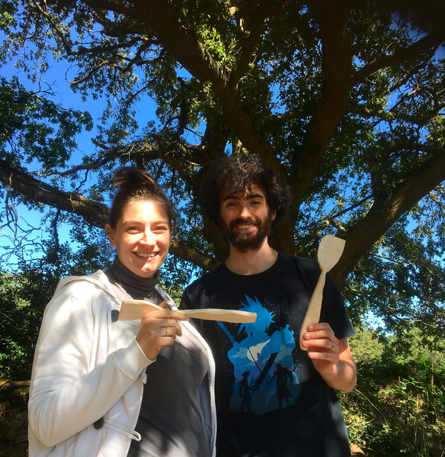 Sculpture 3h - spatule ou couteau à beure ou cuillère à épices