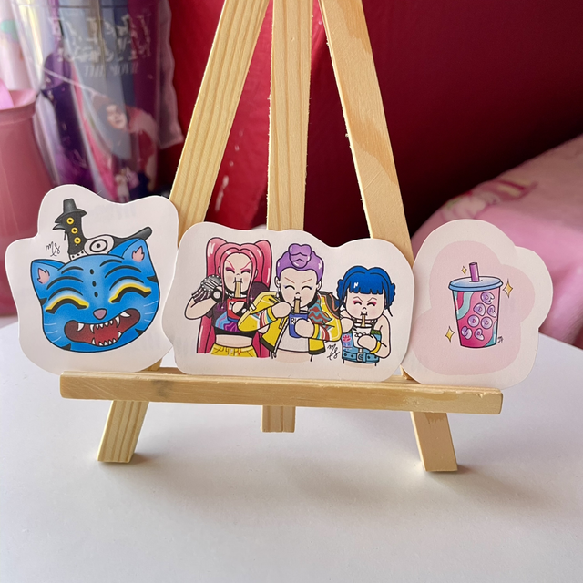 Lot Stickers K-pop Demon Hunters