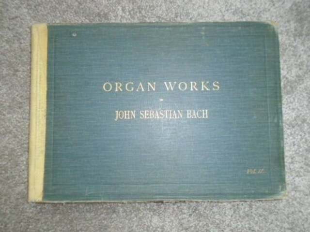 Organ Works by John Sebastian Bach Volume II Hardback Book