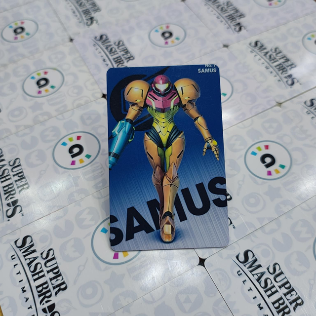 Tarjeta Amiibo Samus / Smash Bros